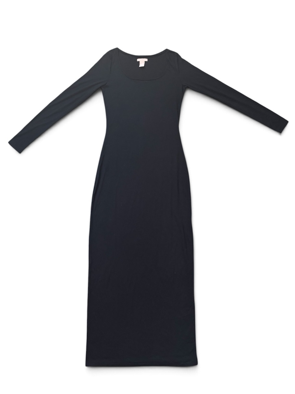 H&M Long Sleeve Fitted Maxi Dress | Size S